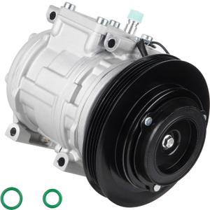 Air Conditioner AC Compressor with Clutch for Toyota Corolla 1.6 1.6L 1989-1997, for Corolla 1.8L 1993-1997, for Geo Prizm 1.6 89 90 91 92