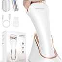 PRITECH Electric Shaver for Women - Cordless Lady Razor, USB Rechargeable, Wet & Dry Waterproof Razor for Legs, Arms, Underarms, Bikini (Gold)