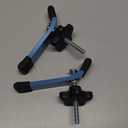 POWERTEC 71168V T-Track Hold Down Clamp, 5-1/2" L x 1-1/8" W, 2 Pack, T Track Clamps for Woodworking