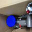 Casdon Dyson Cordless Vacuum Interactive & Officially Licensed Toy Dyson Vacuum for Children Aged 3+ Realistic Role-Play Fun, Purple and Orange, 9.25 X 3.94 X 27.95 Inches