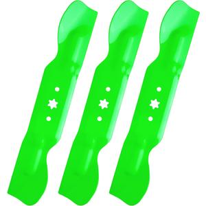 Wadoy 490-110-C187 Mower Blade Compatible with Cub Cadett 60" Deck High Lift Mower Blades 3 Pack for Model ZT2 ZT3 05620 742-05620 742P05620