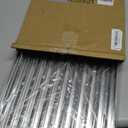 Hongso 65905 SCG521 304 Stainless Steel Grill Grates for Weber Genesis Silver A, Spirit E & S 200 210 Series, Spirit 500 Grill (with Side Control) Replacement Parts for 7521 7522 65904, 15" x 11.25