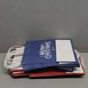 24 Pieces Merry Christmas Gift Bags Holiday Paper Bags with Handle 8.7 x 6.3 x 3.15 Inch Xmas Treat Bags Bulk for Xmas Coworkers Teachers Birthdays Christmas Holiday Parties Wedding Shopping