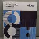 Wigoo Tesla Model 3 Sunshade Roof [Never Sag, Nano Ice-Crystal Coatings] 3-Gen Heat Insulation Glass Roof Sun Shade, Accessories for Tesla Model 3 2020~2026 Highland, Interior Gray