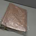 Extra Large Bible Cover Case for Men Women, Mens Bible Covers Cases Leather Bible Cover Carrying Case for Women Men with Handle Zippered Bible Book Cover Holder Bag Case(Rose Gold, XL)