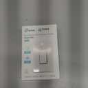 Kasa Apple HomeKit Smart Dimmer Switch KS220, Single Pole, Neutral Wire Required, 2.4GHz Wi-Fi Light Switch Works with Siri, Alexa and Google Home, UL Certified, No Hub Required, White (1-pack)