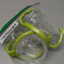 Soft Spout Transition Sippy Cup Kit for Comotomo Baby Bottles - Botabee Conversion Kit Fits 5 and 8 Ounce Bottle - Sippy Cup Baby Bottle Nipple with Weighted Straw & Bottle Handles (Pack of 2, Green)