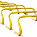 Agility Hurdles - for Athletes of All Skill Levels, Training Hurdles for Sports, Fitness, and Agility Drills - Speed Hurdles for Soccer and Football Training - 8 pieces of Hurdles of 5.9-Inch