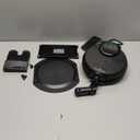 bella Classic Rotating Belgian Waffle Maker with Nonstick Plates, Removable Drip Tray, Adjustable Browning Control and Cool Touch Handles, Black