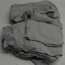 Amazon Basics 4 Piece Bed Sheet Set, 100% Cotton Jersey, Includes Super Soft, Flat and Fitted Sheets, Pillowcase, Queen, Light Gray, Solid