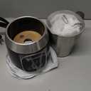 Maestri House Milk Frother, Variable Temp and Froth Thickness DualFro 600 Milk Frother Steamer, 21OZ Smart Touch Control Milk Warmer, Dishwasher Safe, Memory Function for Latte&Hot Chocolate (Black)