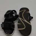 The Children's Place Baby Boys and Toddler Sporty Sandal with Adjustable Straps, 7, Black/Grey