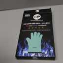 KITCHEN PERFECTION XL Silicone Smoker Oven Gloves-Extreme Heat Resistant BBQ Gloves-Handle Hot Food Right on Your Grill Fryer&Pit | Waterproof Grilling Cooking Baking Mitts | Superior Value Set+3 Bonuses (Mint)