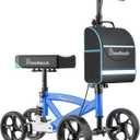 BlessReach Knee Scooter for Adults for Foot Injuries, Dual Braking System