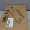 Under Sink Organizer, Single Tier Metal Pull Out Sliding Drawer Shelf for Kitchen Bathroom Cabinet Storage, Sturdy Rack  Black