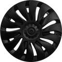 Wheel Hubcap, Black,1 pcs, 20.12 in