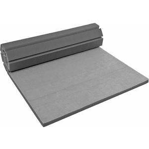 FlooringInc Rollout Carpet Cheer Mat, Gray, 3' x 6' x 1-3/ 8"