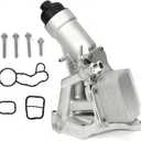 11428596283 Aluminium Engine Oil Filter Housing Compatible with 2016-2021 BMW 230i xDrive 320i 330e 330i 430i xDrive 530e 530i 740e X3 X4 2.0L