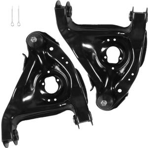 2PCS Front Lower Control Arm w/Ball Joints Fits for Chevy 1995-2005 Blazer, 1982-2003 S10, 1987-1995 LLV, for GMC 1992-2001 Jimmy, 1991-2003 Sonoma, 1982-1991 S-15 Replacement K620252 K620251