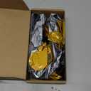 BatonLance 12PCS Black Gold Inflatable Swords for Theme Birthday Swimming Pool Party Cosplay Halloween Costume Pirate Theme Party Costume Accessories