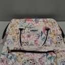 Kinmac Wide Open Style Laptop Backpack for Laptop Up to 15.6 Inch Men Women Travel Outdoor Backpack (Floral)