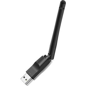 150Mbps USB WiFi Adapter for Raspberry Pi/Pi 2 3 4 Zero, LOTEKOO RT5370 Chip Wireless Network Card Adapter for Desktop Laptop Windows, MAC OS, Linux, for Mag Set-Top Box