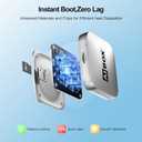 Wireless CarPlay Adapter 2026 Upgraded AI Box Carplay Suitable for Apple iPhone & Android, with Compact Size, Plug-and-Play Convenience, and Fast, Stable Connection for CarPlay & Android Applications