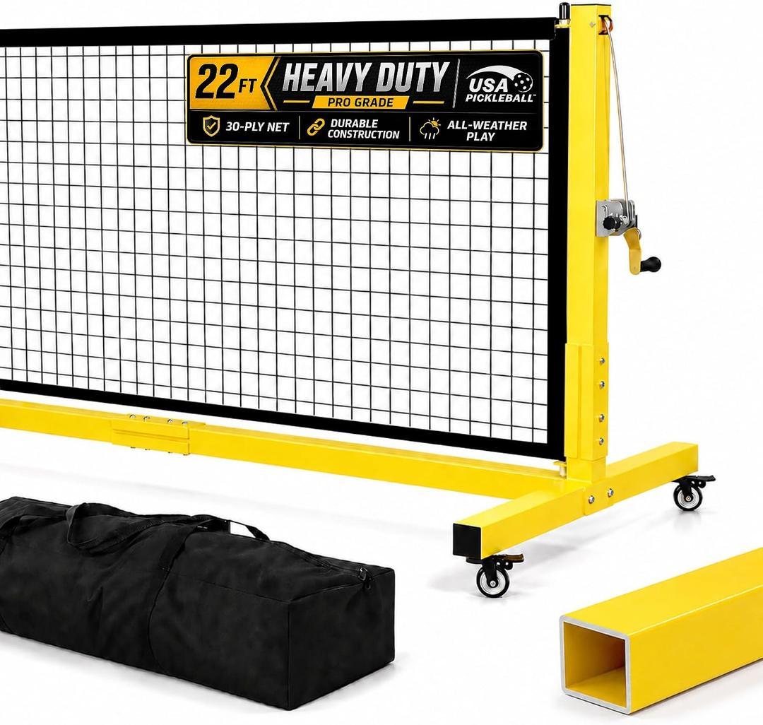 Pro Pickleball Net, 22 FT Tournament-Grade Size, 22ft x 34"