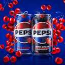 Pepsi Zero Sugar Cola Soda, Wild Cherry, 12 Fl Oz Cans (Pack of 12)