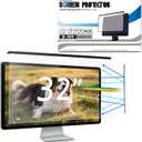 Blue Light Blocking Screen Protector for 32" 16:9 Computer Monitors, Removable Hanging Design Blue Light Filter, HD Screen Protector Width X Height Is 28.7"X 17.7"(730mm X 430mm)