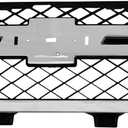 PENSUN Front Bumper Honeycomb Mesh Replacement Fit For Chevrolet Silverado 1500 2014–2015, Front Grille Chrome Silver ABS, Snap‑On Installation, Fits GM1200712/23259624