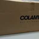 COLAMY Button Tufted Dining Chairs Set of 4, Parsons Upholstered Fabric Pack of 2 Dining Room Chairs Kitchen Chairs with Wood Legs and Padded Seat, Dark Grey