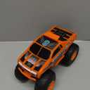 Monster Truck with Lights & Sounds, Motorized Orange Truck for Boys, Girls, Toddlers 3+
