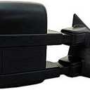 Right Passenger Side Manual Mirror - Textured - with Ambient Air Temp Sensor - Compatible with 2011-2016 Ford F-250 Super Duty