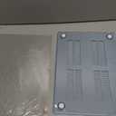 EooCoo Case Compatible with MacBook Air 15 inch M5 2026 2025-2023 Release M4 M3 M2 Model A3448 A3241 A3114 A2941, Plastic Hard Shell Case & Keyboard Cover & Screen Protector, Crystal Sky Blue