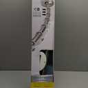 Home Curved Shower Curtain Rod, No Drill, 50-72 Inch Adjustable Tension Shower Rod for Bathroom, Rustproof, 1-Inch Diameter, Non Slip, Easy Install, Adds Space in Shower, Satin Nickel