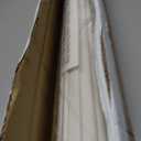 UNISHADES 100% Blackout Cordless Roman Shades for Indoor Windows & French Doors, 31 3/4" W 60" H - Blackout - Natural