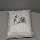 White No Hook Waffle Weave Shower Curtain with snap-in Liner Replacement, 230GSM Waterproof Fabric Hotel Shower Curtain Set for Bathroom, Through Mesh Top Window, 71Wx77H