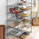Whitmor Spacemaker 6-Tier Shelves, Gunmetal