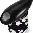 Electric Can Opener - 10s Automatic Hands-Free, Battery Powered | Safe Smooth Edge for Seniors & Arthritis Sufferers