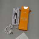 oneisall Low-Noise Dog Paw Trimmer with LED Light, Paw Trimmer for Dogs &Cats 0.8inch/20mm Wide Blade, 35dB Cordless Electric Pet Paw Grooming Clippers for Paws, Ears, Face, Rump (White)