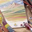 Lukas 1862 Professional German Oil Paint, Mauve 37 mL - w/Beeswax & Non-Yellowing Sunflower Oil, Short Drying Time, Smooth, Outstanding Lightfastness (1.25 Fl Oz (Pack of 1))