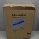 20 Gallon Fish Tank Stand, Upgraded Height Aquarium Stand Table with 2 Tiers Storage Shelf, Metal Reptile Breeder Turtle Terrarium Stand Rack for Home Office, 24" L x 12" W x 32.2" H, Black