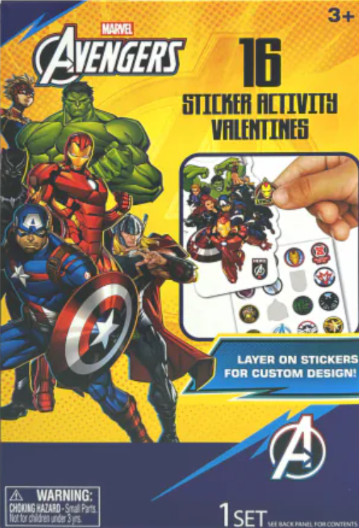 Exchange Cards Sticker Activiti 2 Pack