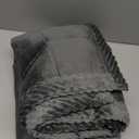 Couch Cover for Dogs Washable Pet Bed Fuzzy Pet Couch Covers Nonslip Couch Slipcover for Dogs, Kids, Pets Friendly Sofa Cover Loveseat Covers (Dark Gray, 21''x51''/Rectangular)