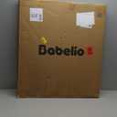 Babelio Metal Baby Gate, 29-43" Auto Close Easy Install Pet Gate PressGuard P7, Extra Wide Walk Thru Child Safety Gate, 30" Tall Pressure Mounted Dog Gate for Doorways & Stairs, White