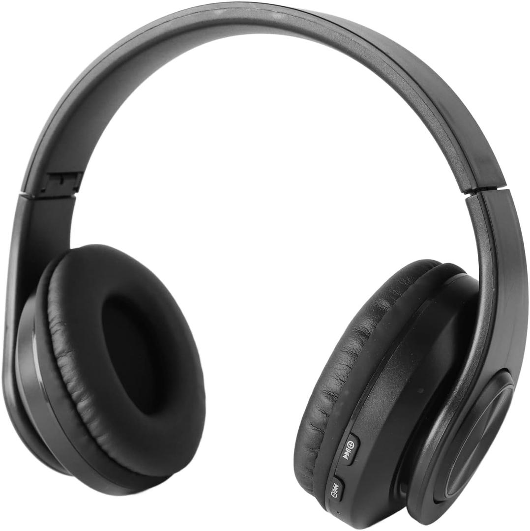 Gonetre Headset Stereo Sound Noise Reduction Portable Foldable Headphone for Sports Gaming