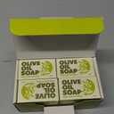 Olive Oil Soap Bars - Set of 8 - Organic Bar Soap - Moisturizing, Gentle on Skin, Rich in Antioxidants - Ideal for Sensitive Skin, Kids, Men, and Women - Perfect for Everyday Use (7.2 Ounce (Pack of 8))
