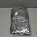 NICETOWN Grey Kitchen Blackout Short Curtain Panels for Bedroom, 45 Inch Long Thermal Insulated Grommet Top Blackout Draperies and Drapes (2 Panels, W42 x L45 -Inch, Grey)