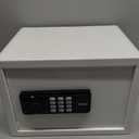 AEGIS Small Biometric Safe with Fingerprint Lock (9.9"D x 13.8"W x 9.9"H), Smart Digital Safe Box with Silent Mode, Backlit Keypad and LED Light for Home Office Dorm